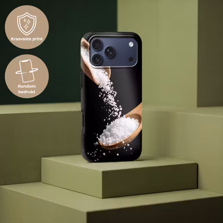 Telefoonhoesje Toughcase - Eten - Zout - Hout — 7
