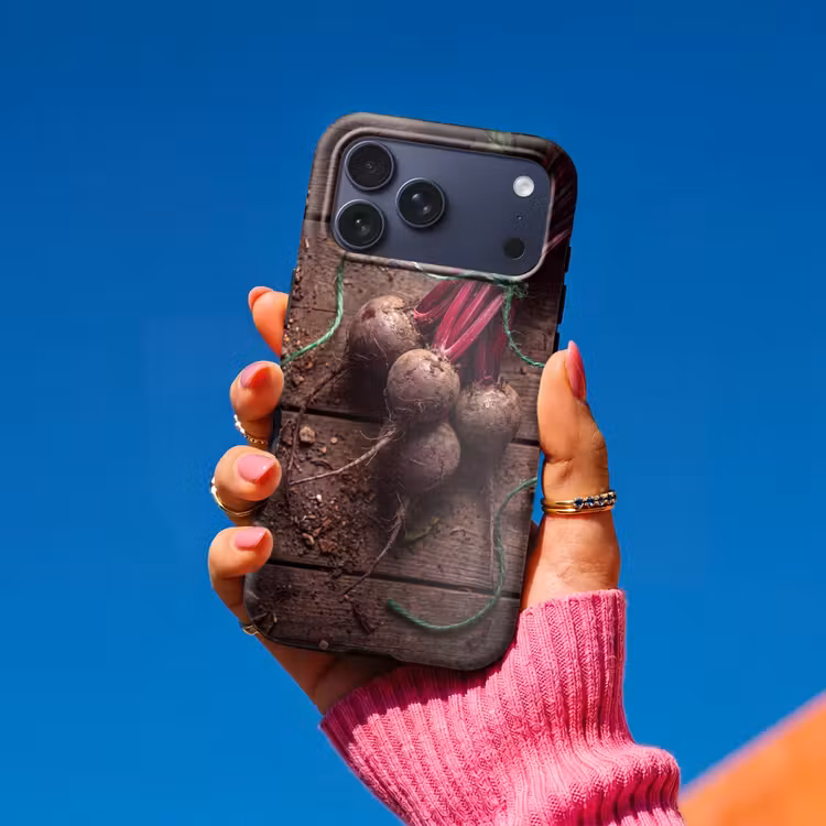 Telefoonhoesje Toughcase - Groente - Bieten - Rustiek — 2