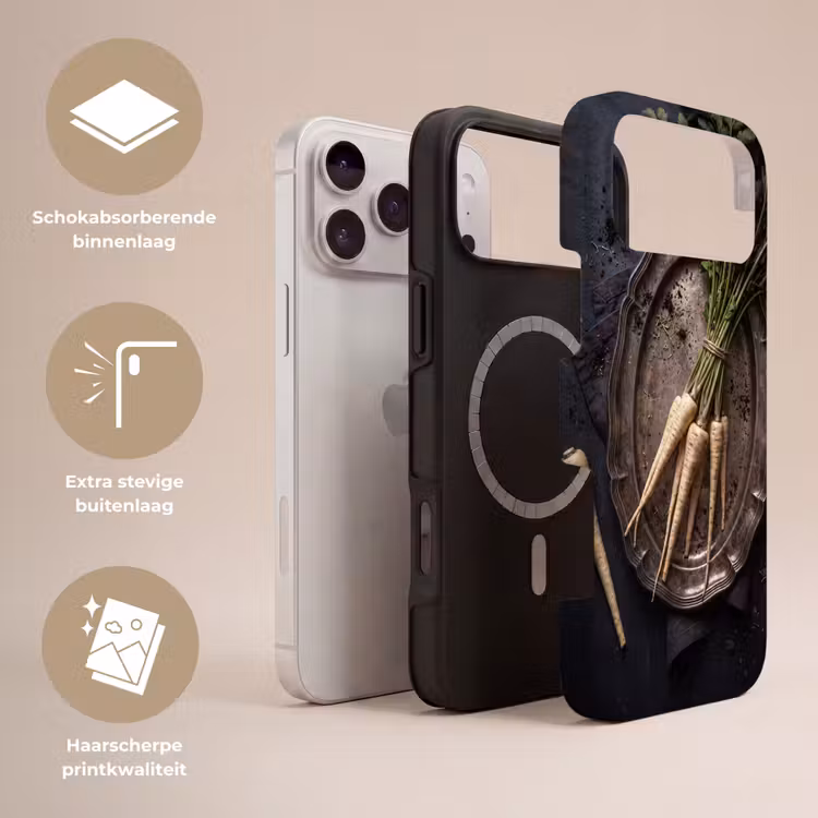 Telefoonhoesje Toughcase - Groenten - Still-leven - Donker — 3