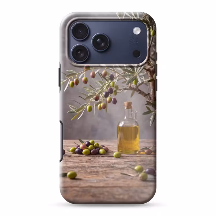 Telefoonhoesje Toughcase - Olijfboom - Olijven - Natuur — 1