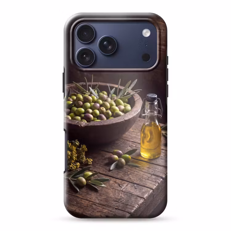 Telefoonhoesje Toughcase - Olijven - Eten - Rustiek — 1