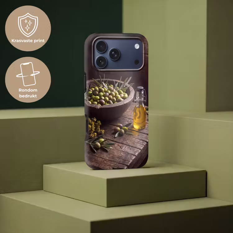 Telefoonhoesje Toughcase - Olijven - Eten - Rustiek — 7