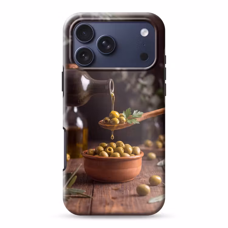 Telefoonhoesje Toughcase - Olijven - Olijfolie - Eten — 1