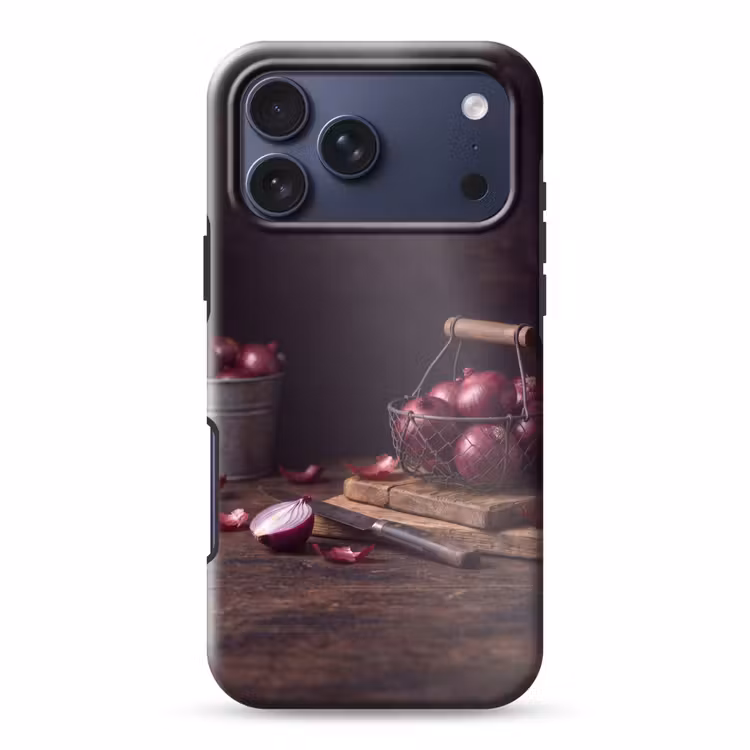 Telefoonhoesje Toughcase - Ui - Eten - Rustiek — 1
