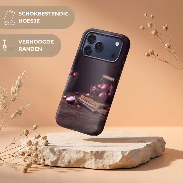 Telefoonhoesje Toughcase - Ui - Eten - Rustiek — 5