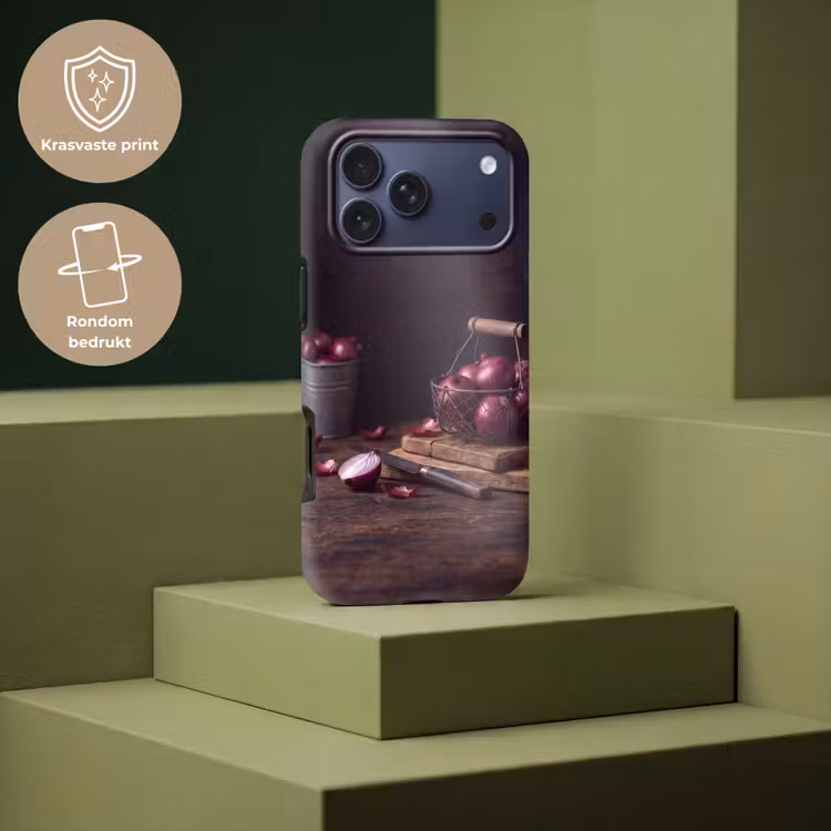 Telefoonhoesje Toughcase - Ui - Eten - Rustiek — 7