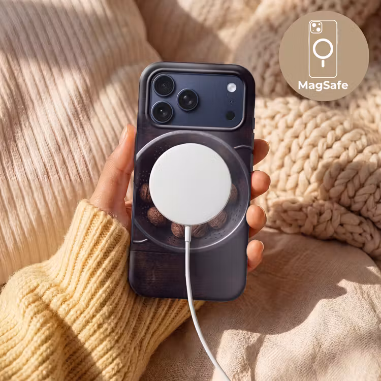 Telefoonhoesje Toughcase - Walnoot - Eten - Donker — 8