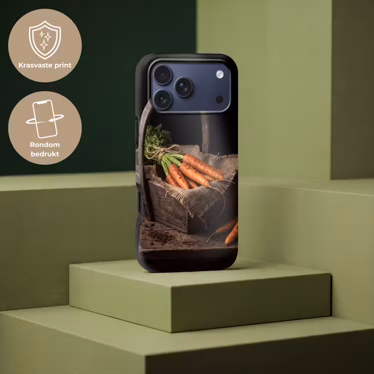 Telefoonhoesje Toughcase - Wortels - Mand - Eten — 7