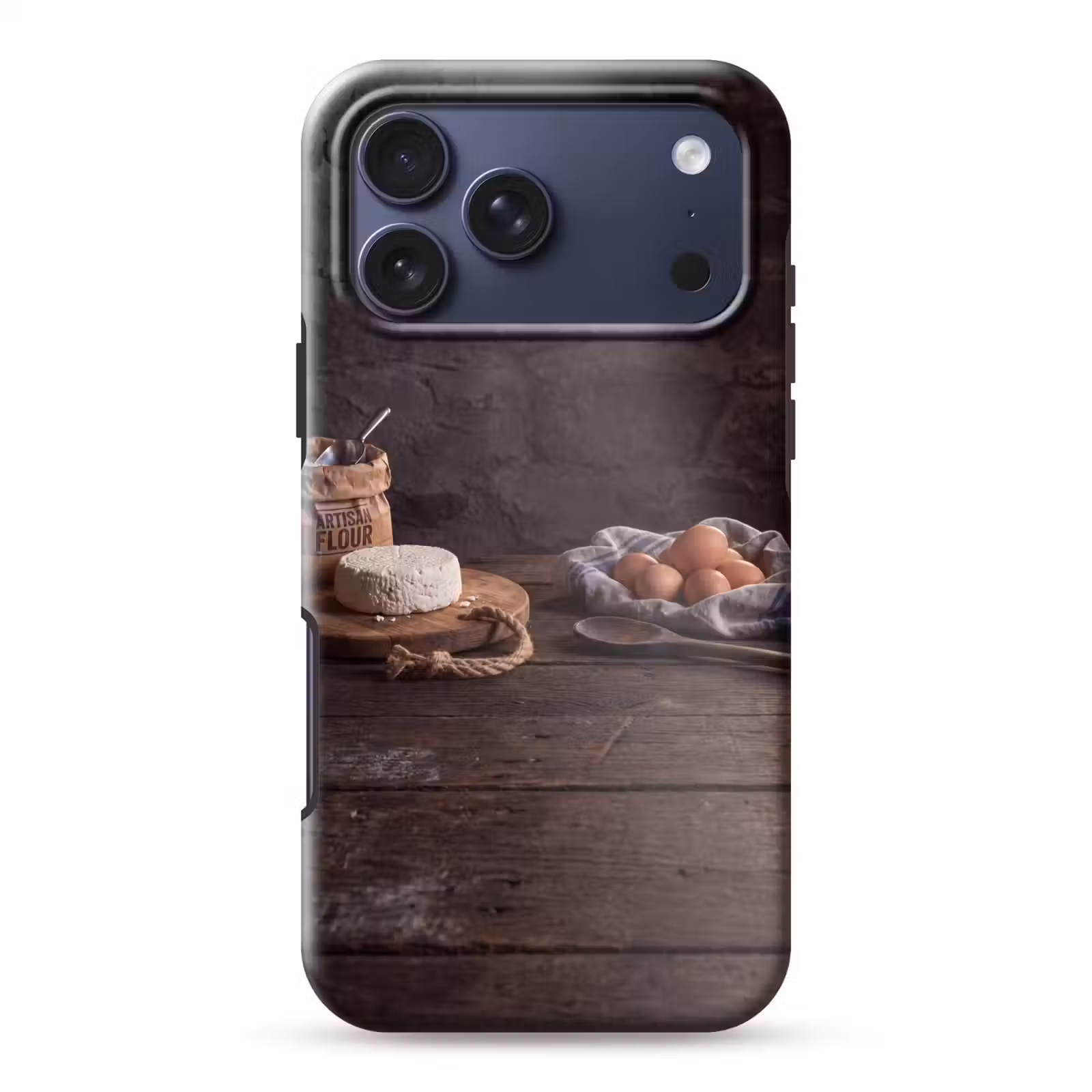 Telefoonhoesje Toughcase - Meel - Eieren - Eten — 1