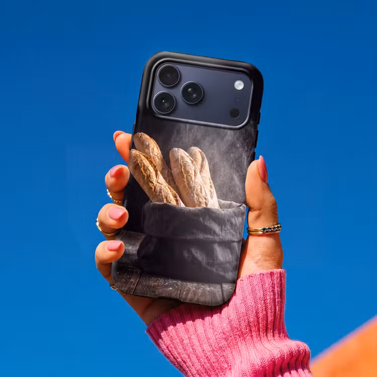 Telefoonhoesje Toughcase - Brood - Zak - Eten — 2