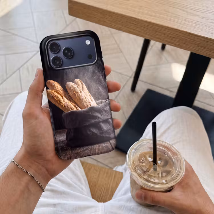 Telefoonhoesje Toughcase - Brood - Zak - Eten — 4