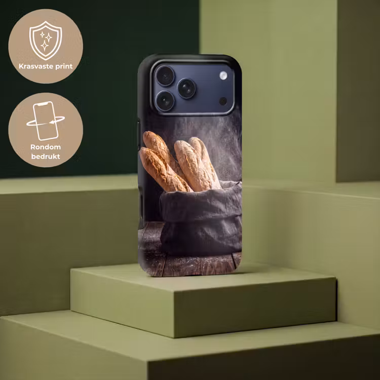 Telefoonhoesje Toughcase - Brood - Zak - Eten — 7