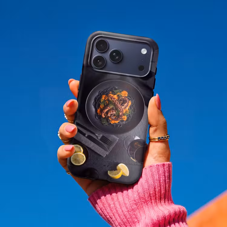 Telefoonhoesje Toughcase - Eten - Octopus - Modern — 2