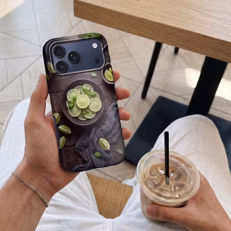 Telefoonhoesje Toughcase - Fruit - Groen - Eten — 4