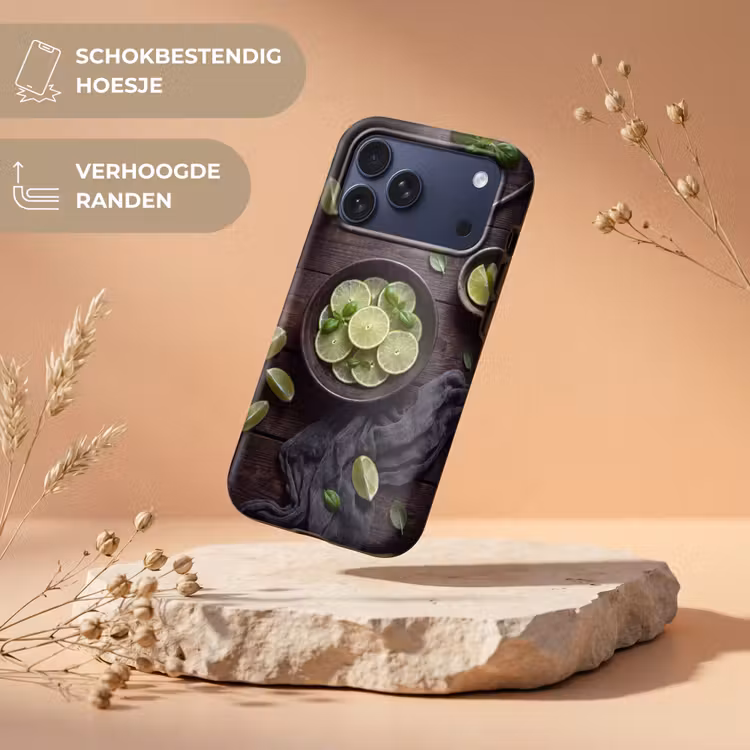 Telefoonhoesje Toughcase - Fruit - Groen - Eten — 5