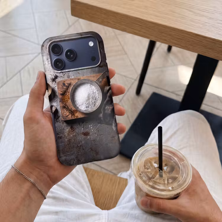 Telefoonhoesje Toughcase - Zout - Keuken - Rustiek — 4