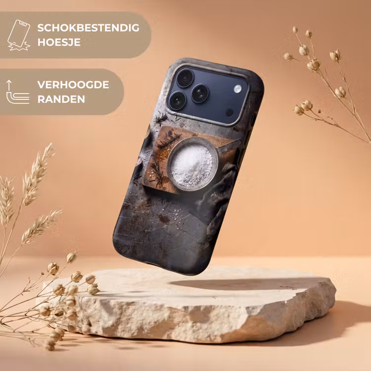 Telefoonhoesje Toughcase - Zout - Keuken - Rustiek — 5