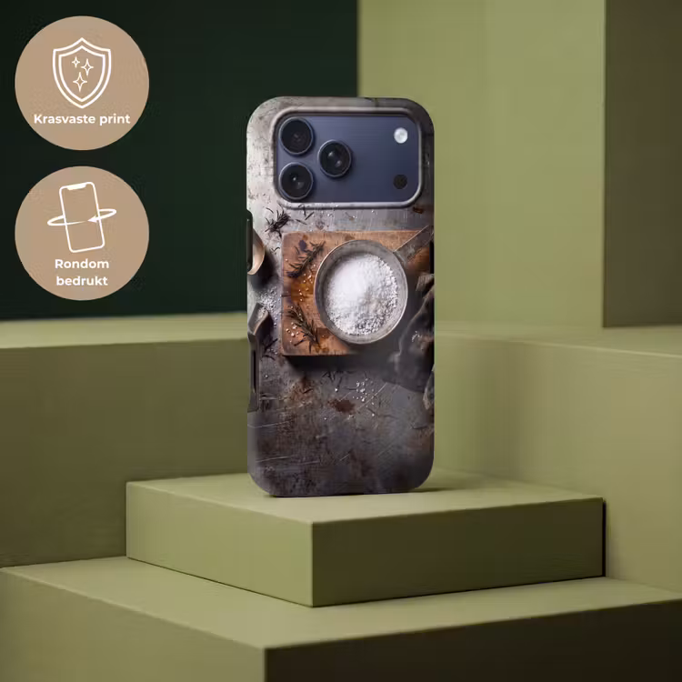 Telefoonhoesje Toughcase - Zout - Keuken - Rustiek — 7