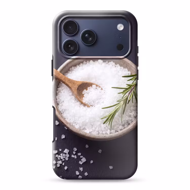 Telefoonhoesje Toughcase - Zout - Kom - Eten — 1