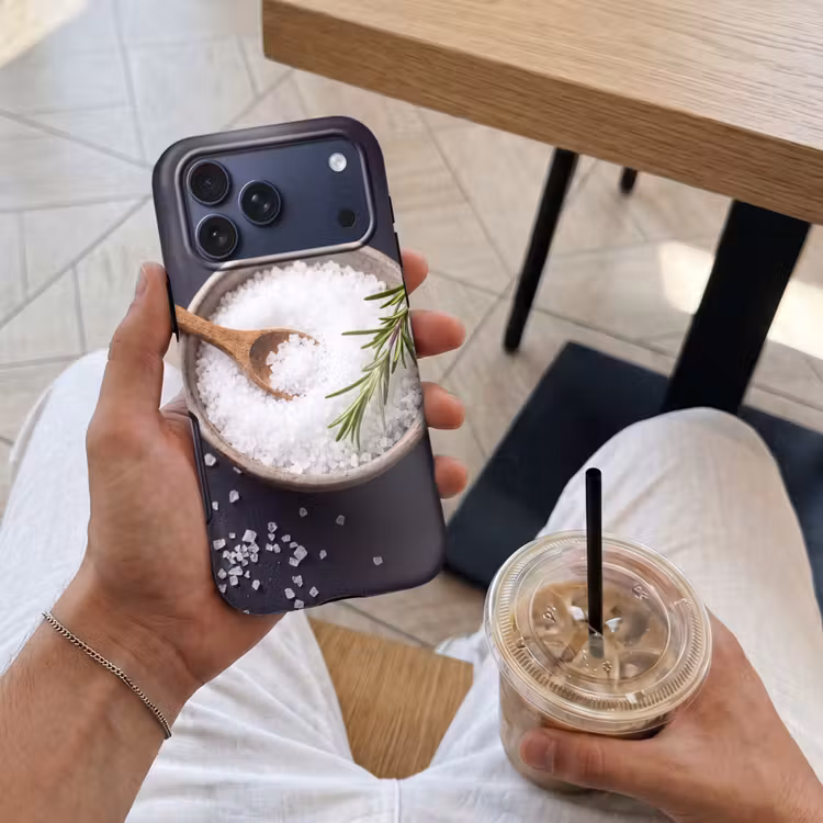 Telefoonhoesje Toughcase - Zout - Kom - Eten — 4