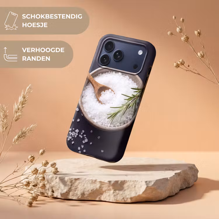 Telefoonhoesje Toughcase - Zout - Kom - Eten — 5