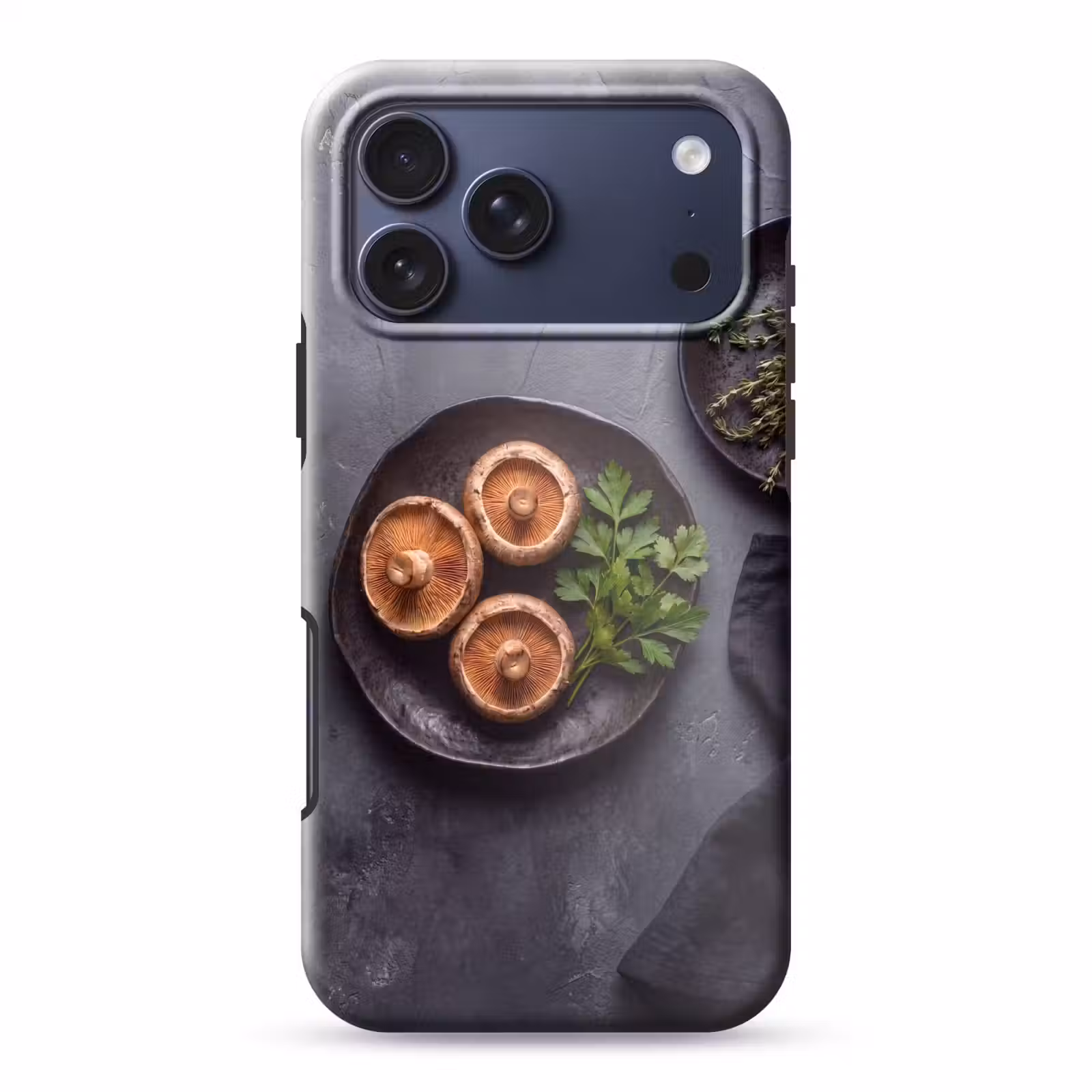 Telefoonhoesje Toughcase - Paddestoelen - Kruiden - Eten — 1