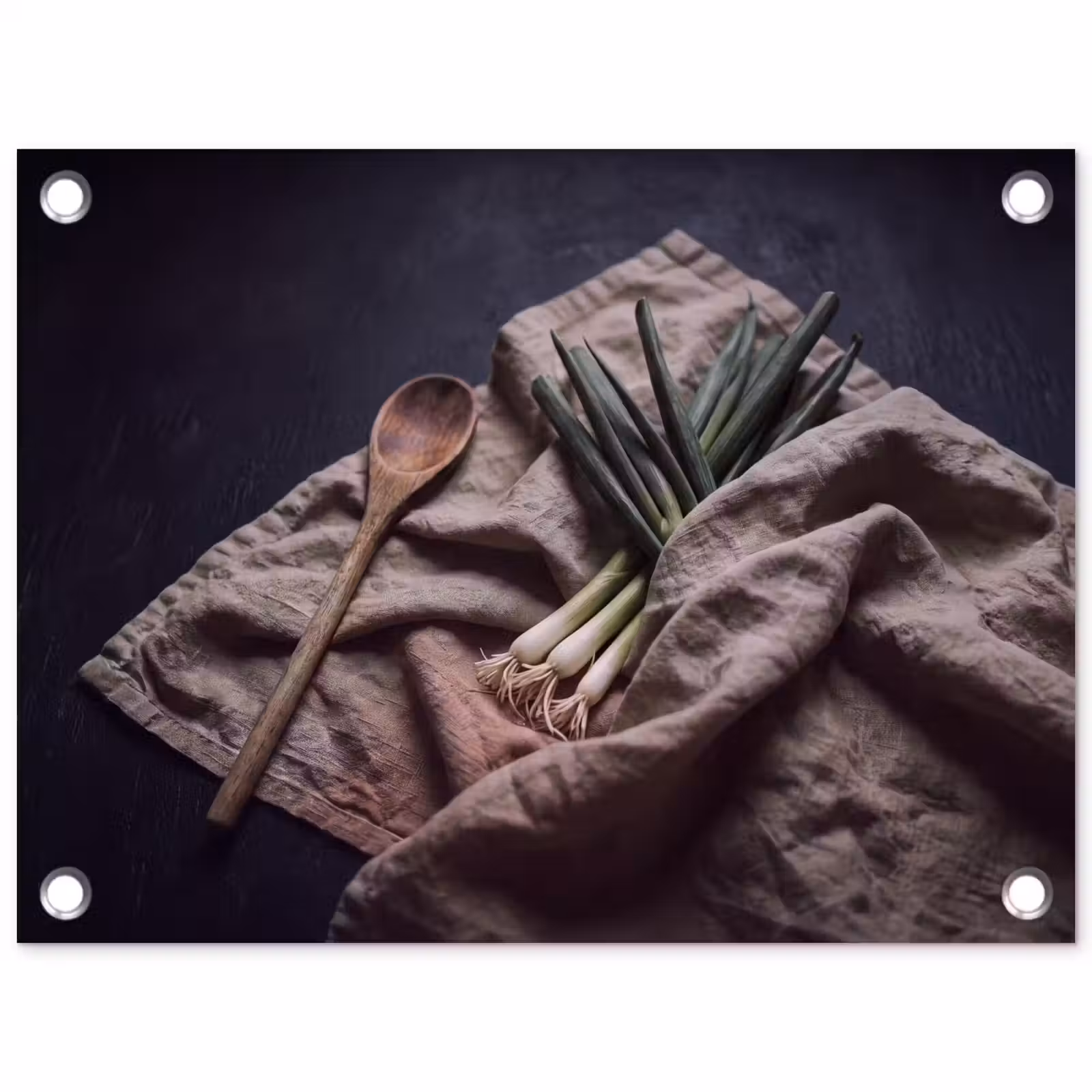 Tuinposter - Eten - Lepel - Rustiek — 1