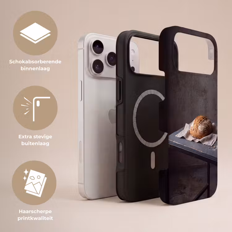 Telefoonhoesje Toughcase - Brood - Rustiek - Eten — 3