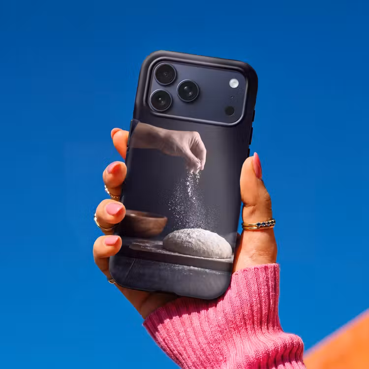 Telefoonhoesje Toughcase - Deeg - Hand - Bakken — 2