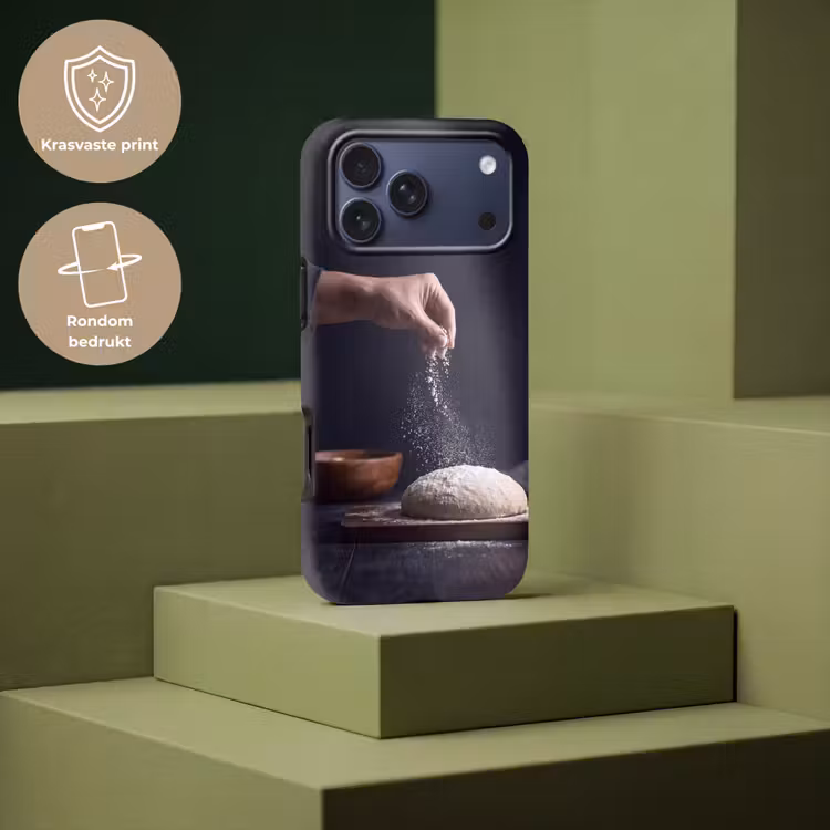 Telefoonhoesje Toughcase - Deeg - Hand - Bakken — 7
