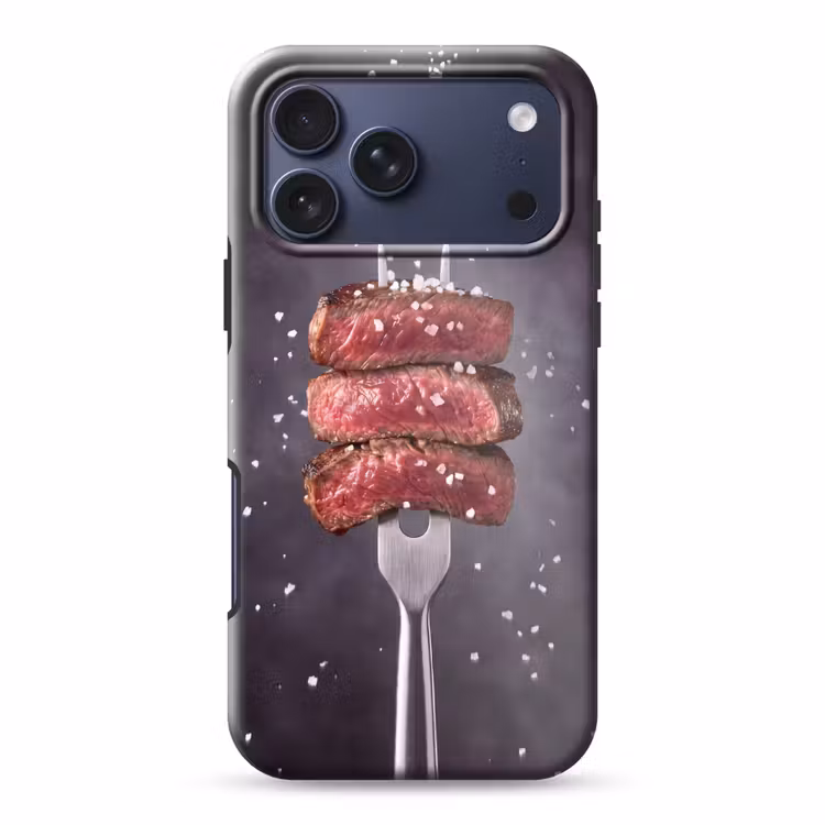 Telefoonhoesje Toughcase - Eten - Vlees - Zout — 1