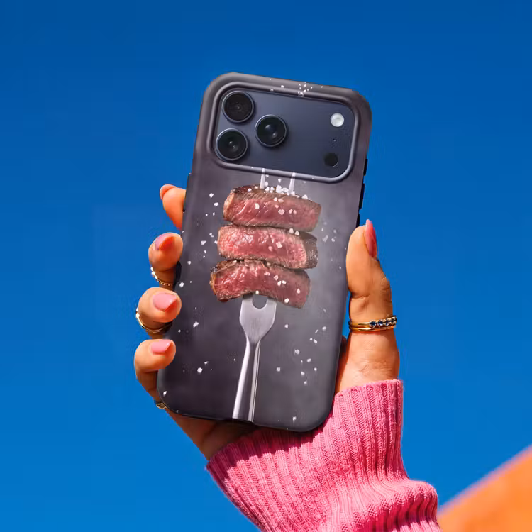Telefoonhoesje Toughcase - Eten - Vlees - Zout — 2