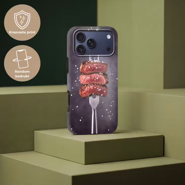 Telefoonhoesje Toughcase - Eten - Vlees - Zout — 7