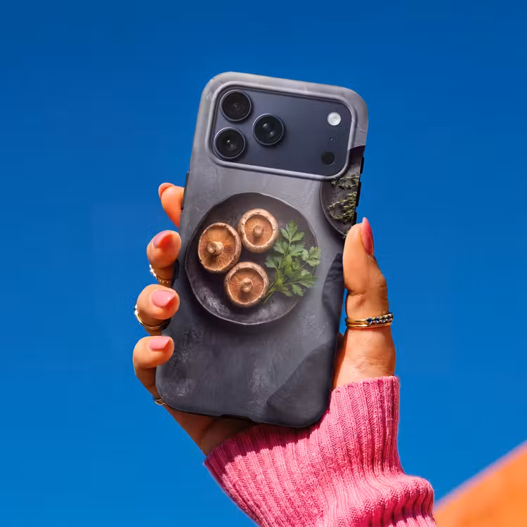 Telefoonhoesje Toughcase - Paddestoelen - Kruiden - Eten — 2