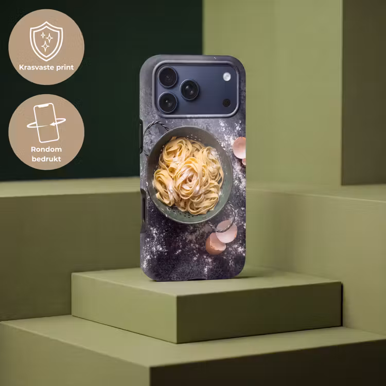 Telefoonhoesje Toughcase - Pasta - Keuken - Eten — 7