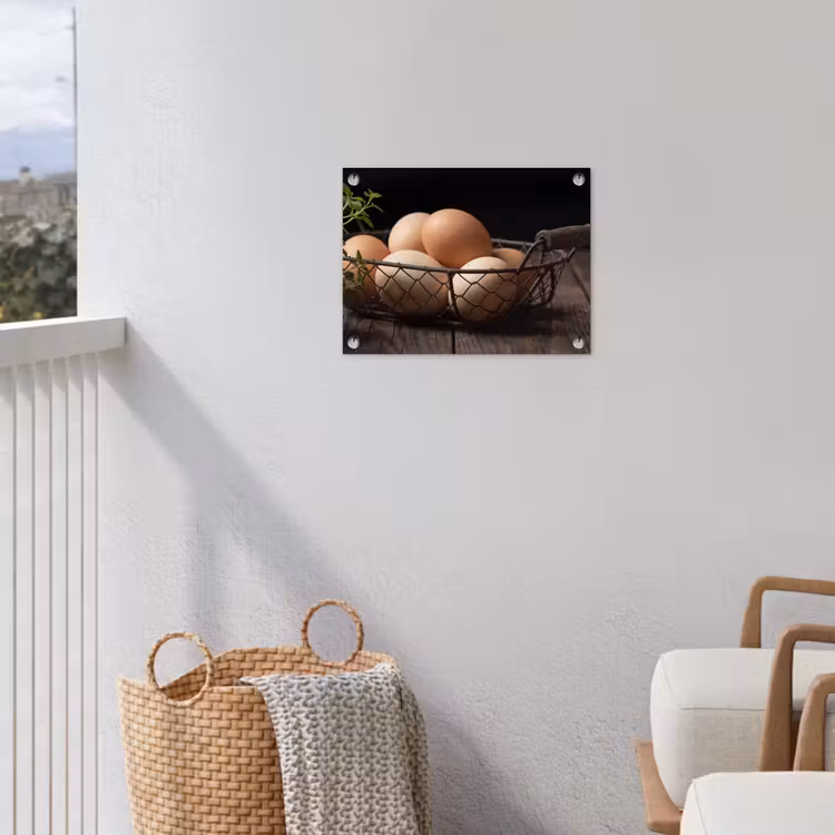 Tuinposter - Eieren - Mand - Eten — 3