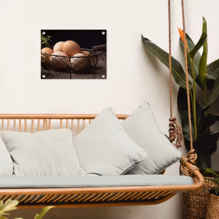 Tuinposter - Eieren - Mand - Eten — 5