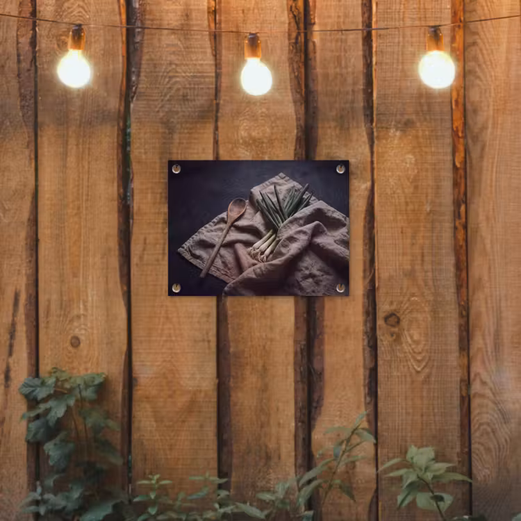 Tuinposter - Eten - Lepel - Rustiek — 2