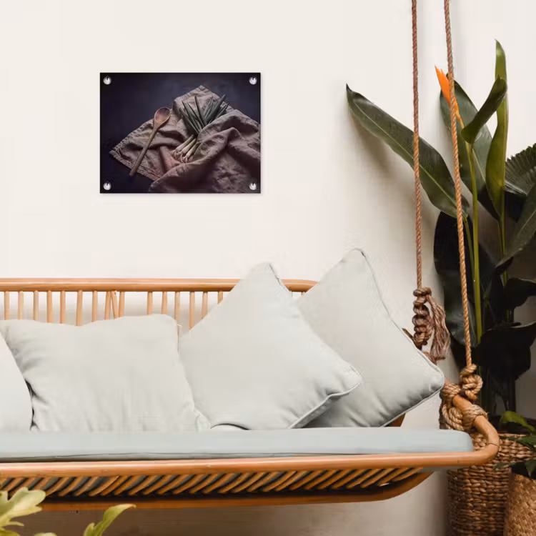 Tuinposter - Eten - Lepel - Rustiek — 5