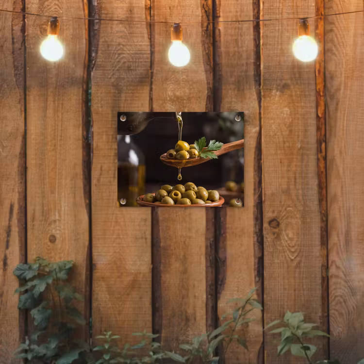 Tuinposter - Olijven - Olijfolie - Eten — 2