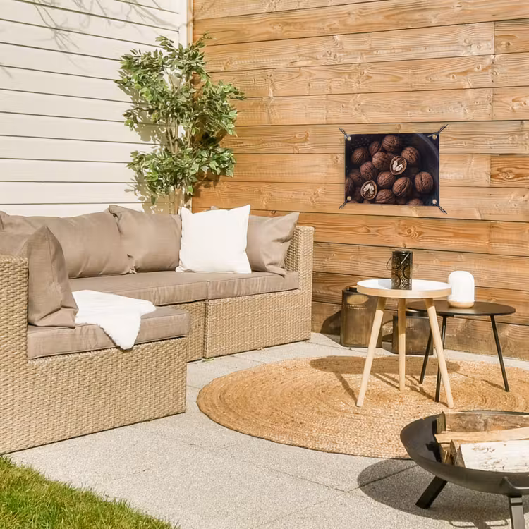 Tuinposter - Walnoot - Eten - Donker — 4