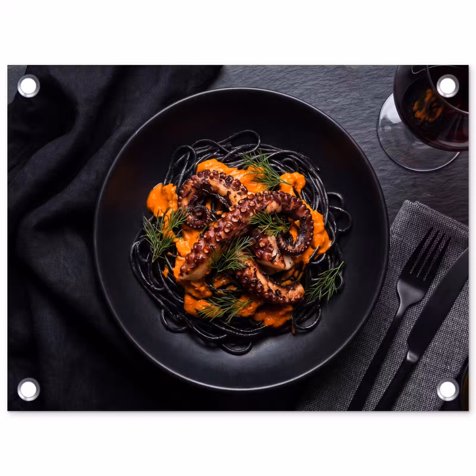 Tuinposter - Eten - Octopus - Modern — 1
