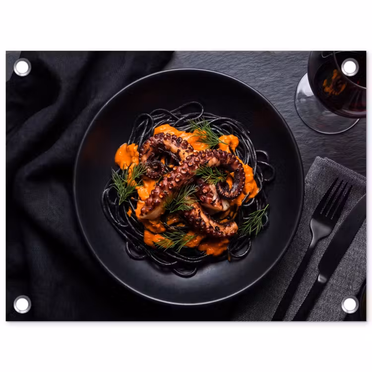 Tuinposter - Eten - Octopus - Modern — 1