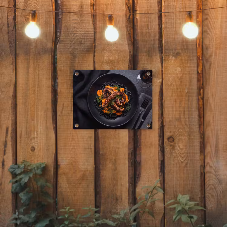 Tuinposter - Eten - Octopus - Modern — 2
