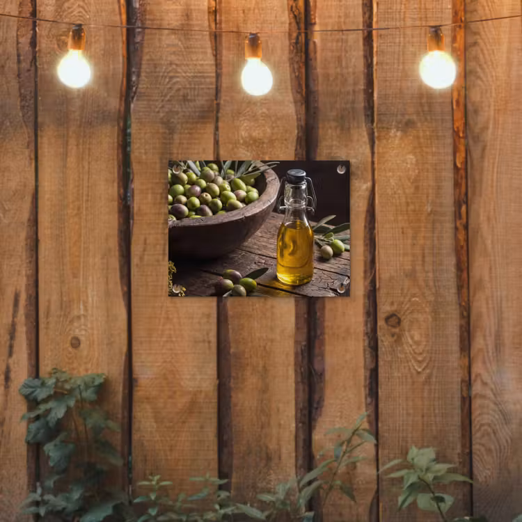 Tuinposter - Olijven - Eten - Rustiek — 2