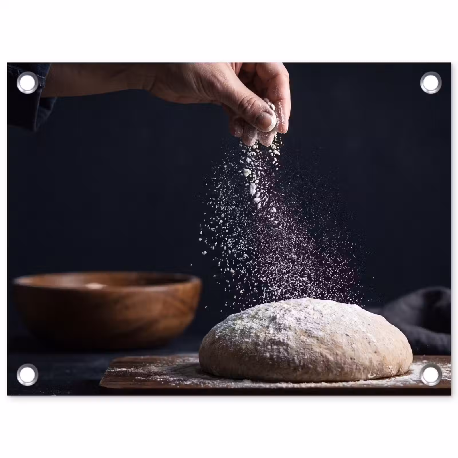 Tuinposter - Deeg - Hand - Bakken — 1