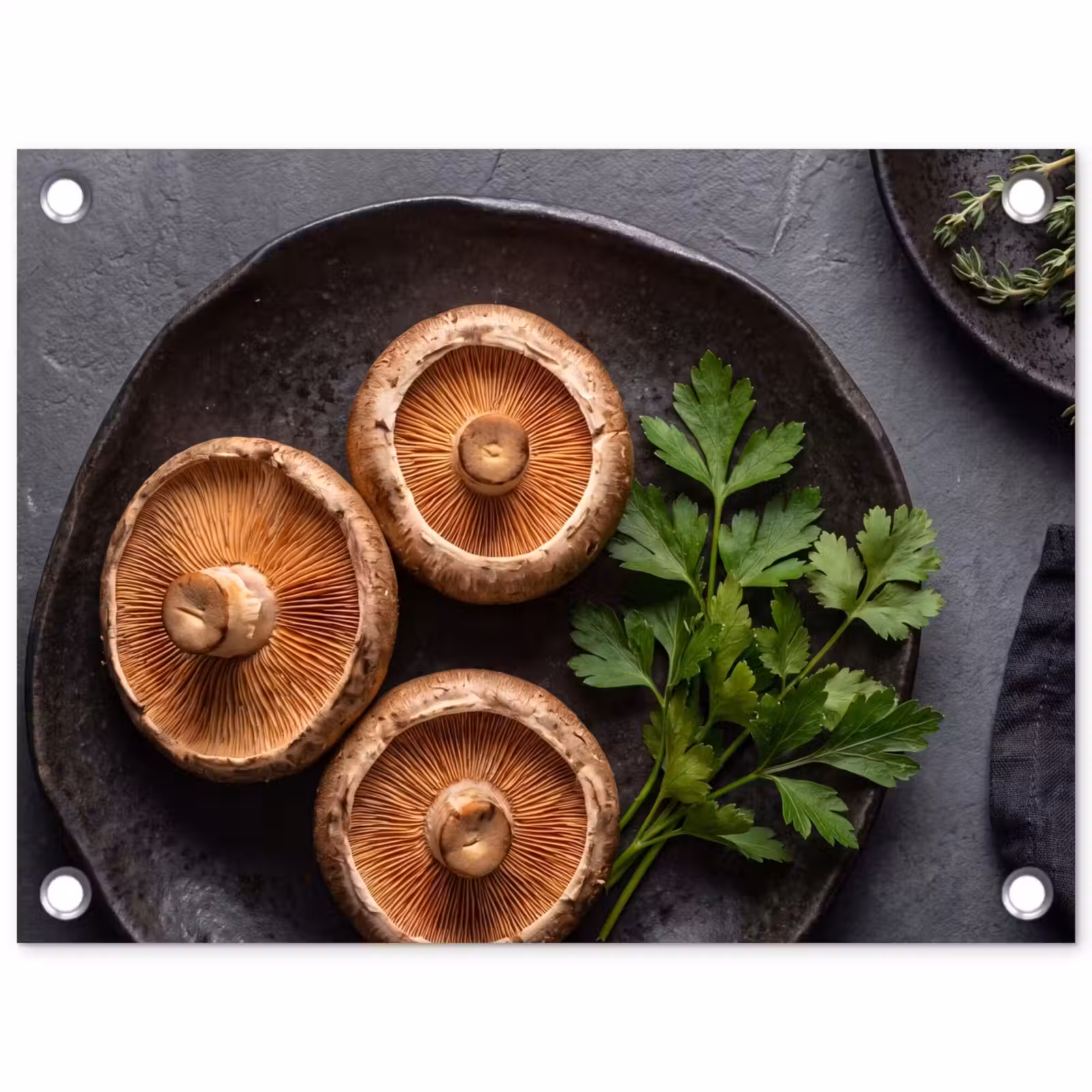Tuinposter - Paddestoelen - Kruiden - Eten — 1