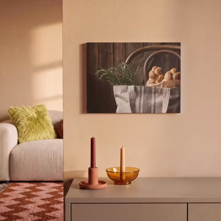 Akoestisch schilderij - Brood - Kruiden - Eten — 2