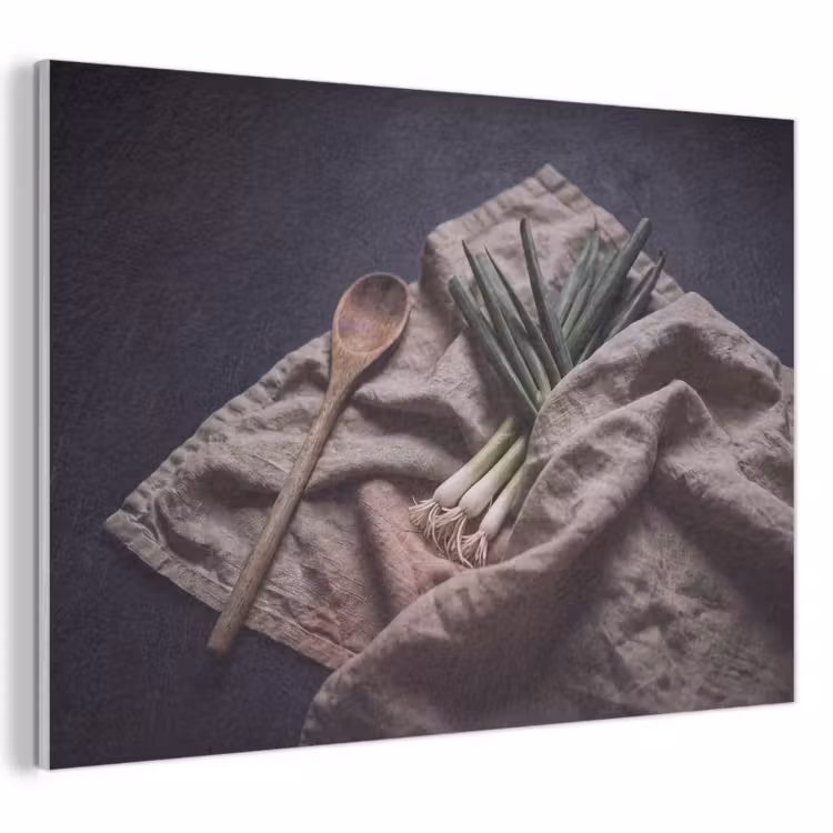 Akoestisch schilderij - Eten - Lepel - Rustiek — 1