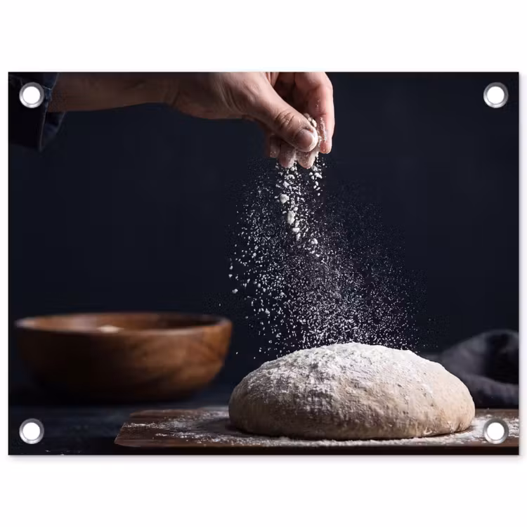 Tuinposter - Deeg - Hand - Bakken — 1